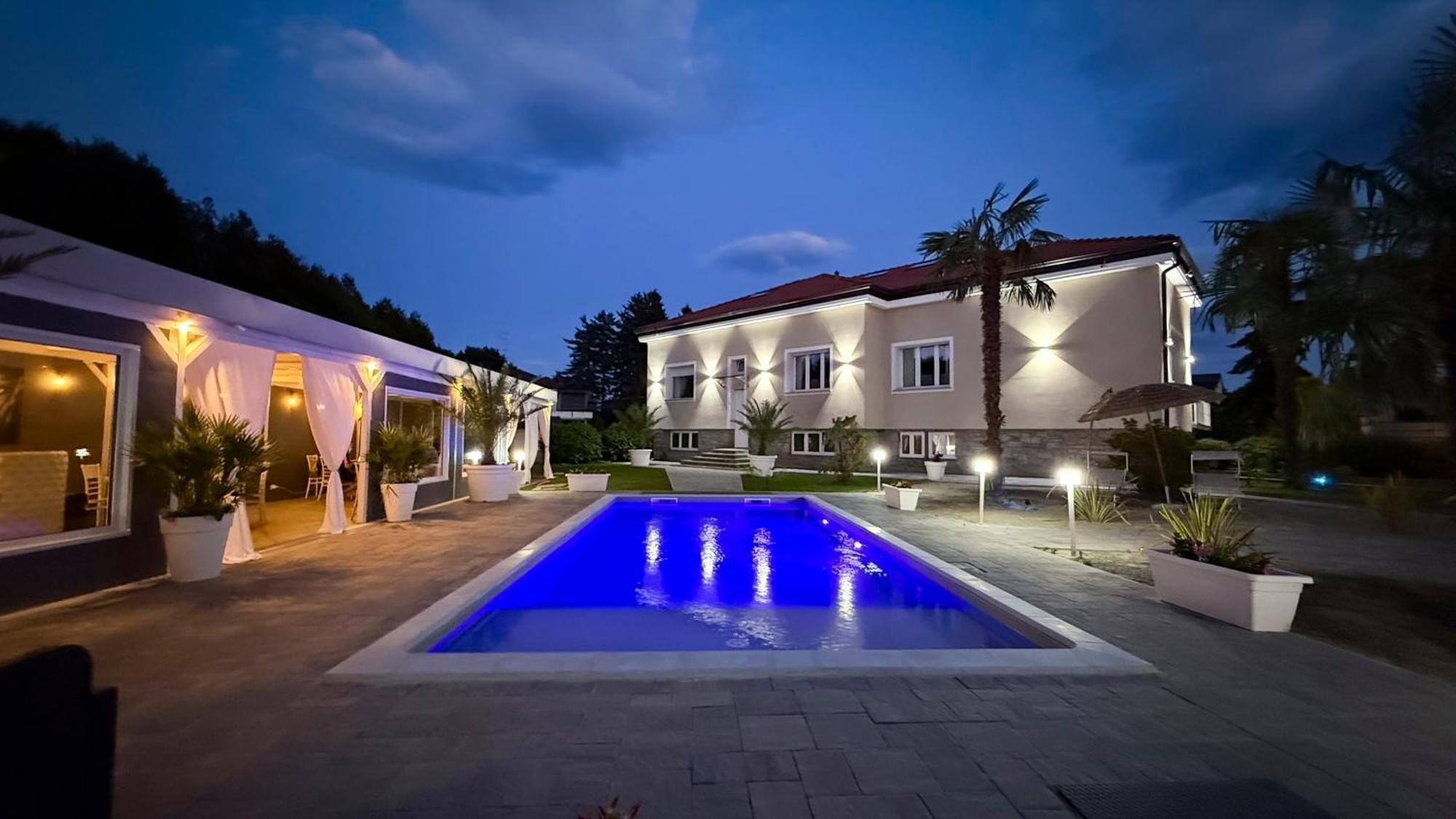 Villa Marchese Lake Maggiore Somma Lombardo Eksteriør billede