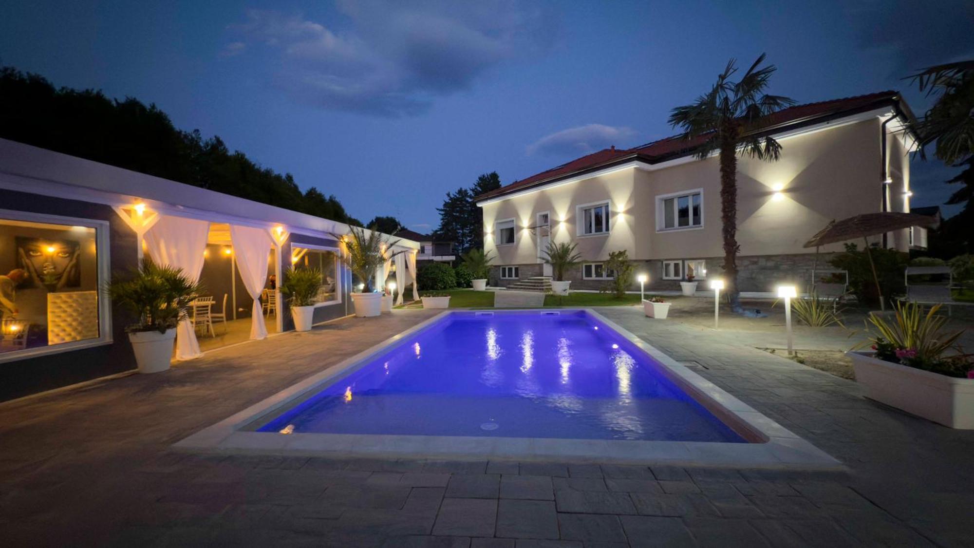 Villa Marchese Lake Maggiore Somma Lombardo Eksteriør billede